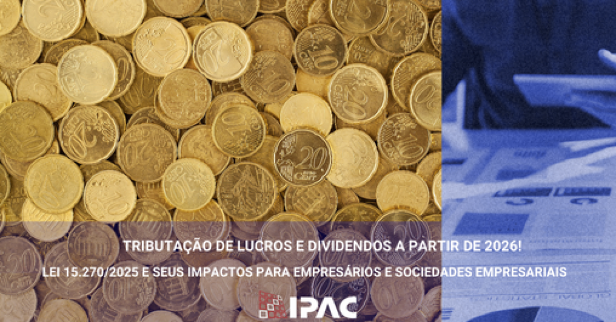 Tributação de Lucros e Dividendos a partir de 2026
